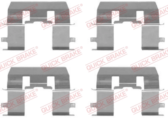 Accessory Kit, disc brake pad